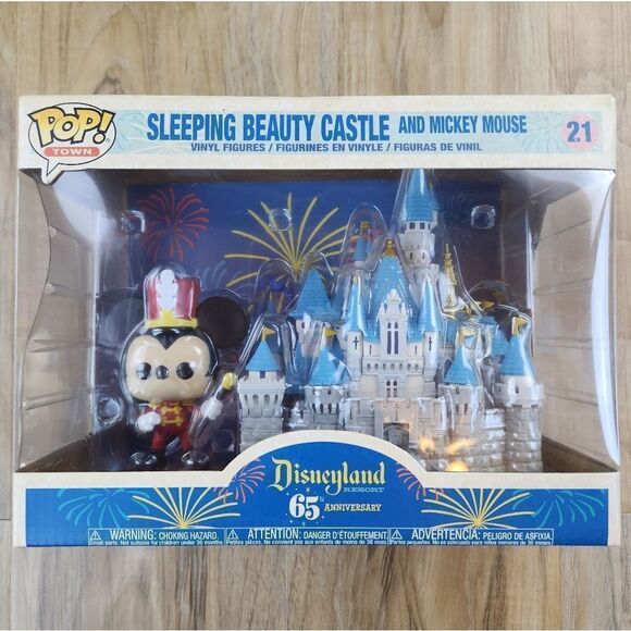 🩵NIB Disney Funko Exclusive 65th Anniversary Mickey & Sleeping Beauty Castle - Picture 9 of 12